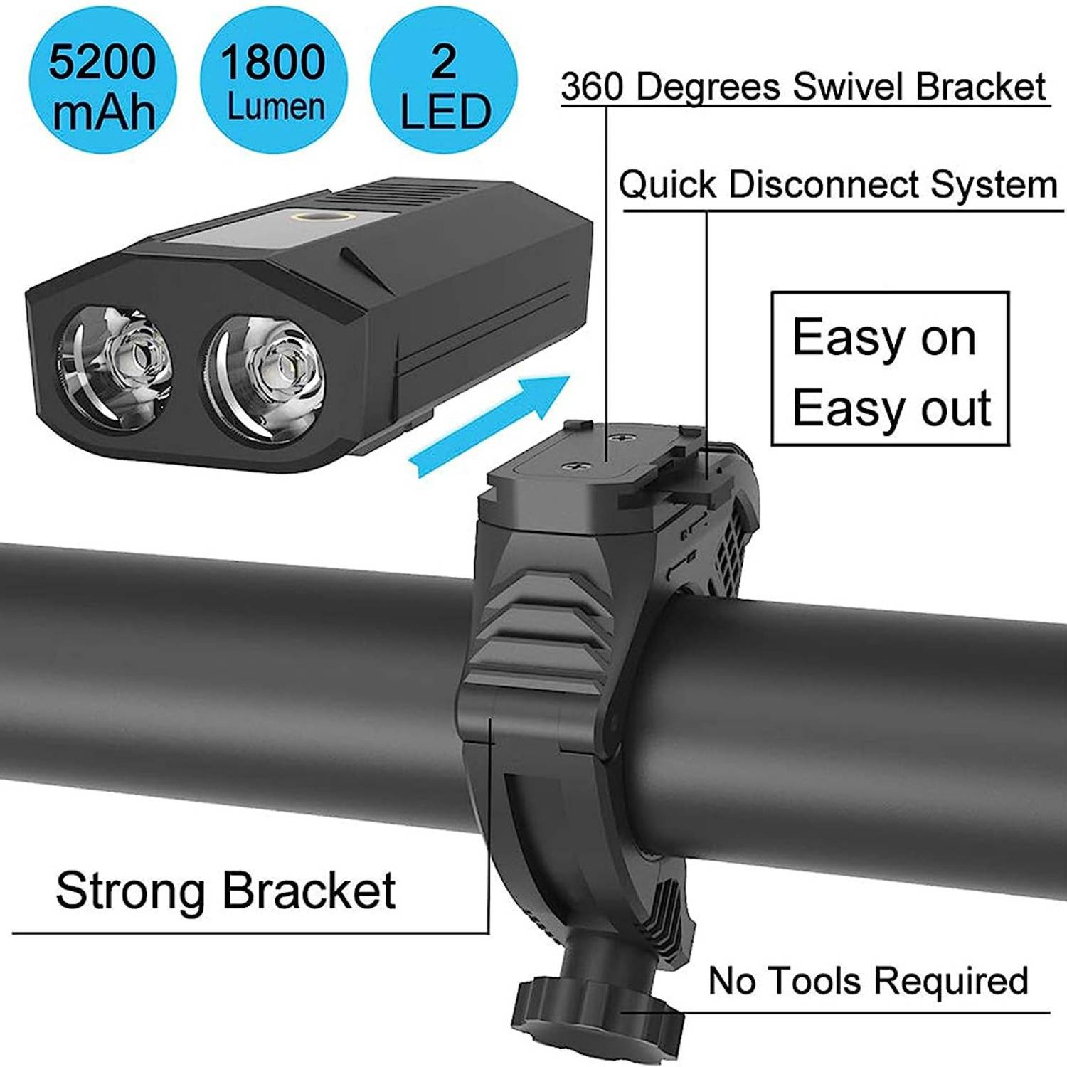 buy rechargeable cycling light canada