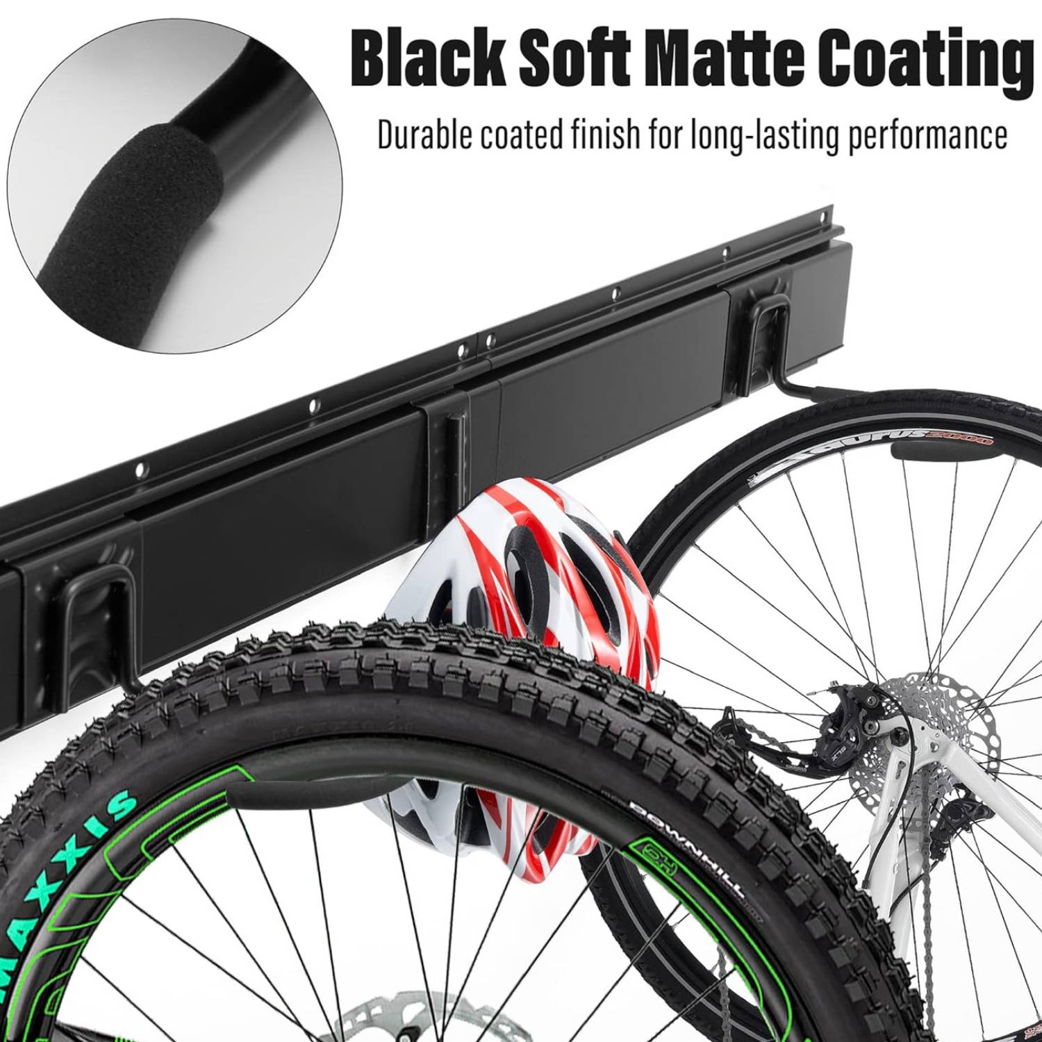 Bike Hooks For Wall (4 Bike): image 6