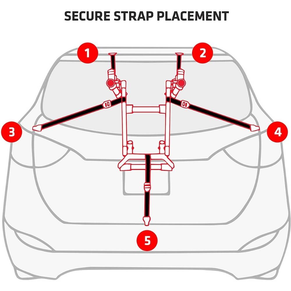 Bike Rack for Vehicle (2 Bike Rack): image 3