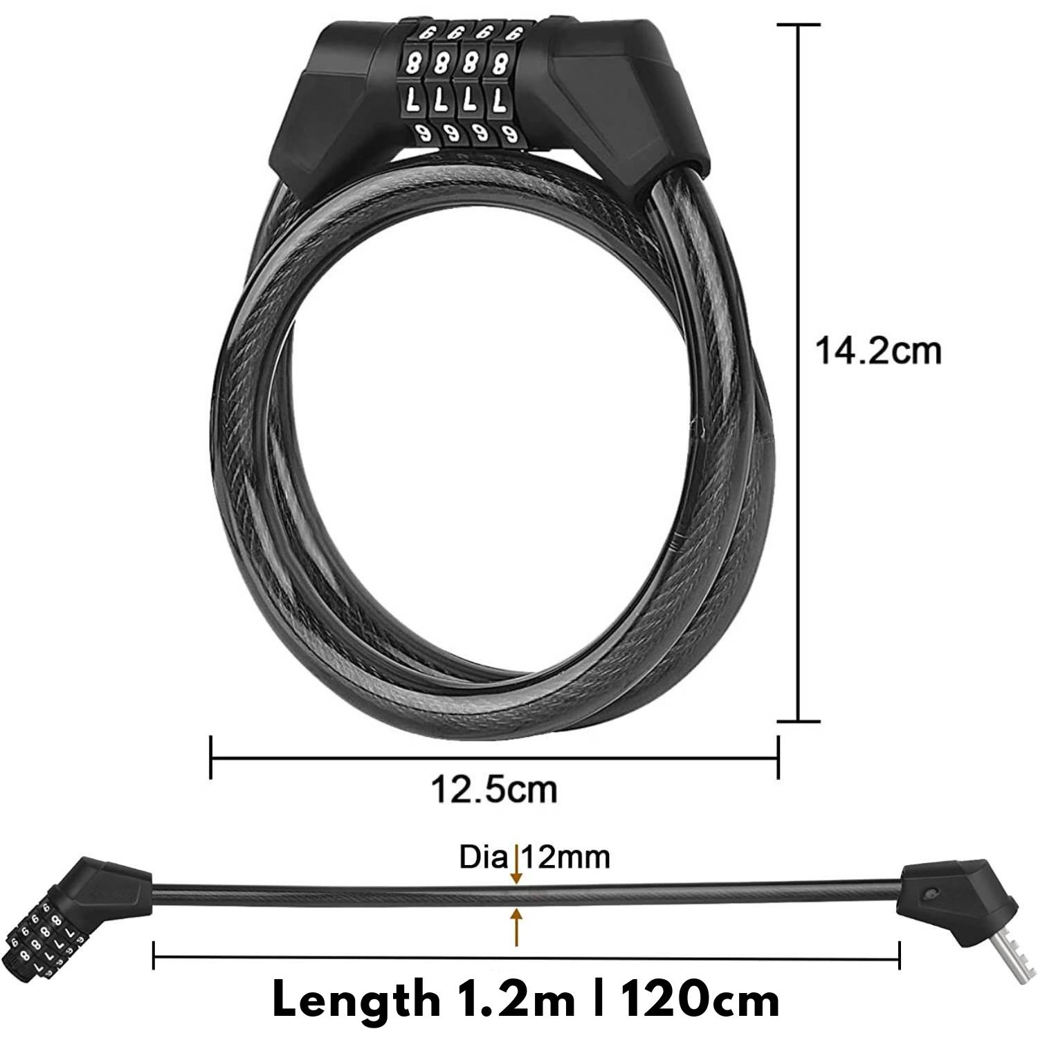 Bike Lock Cable: image 3