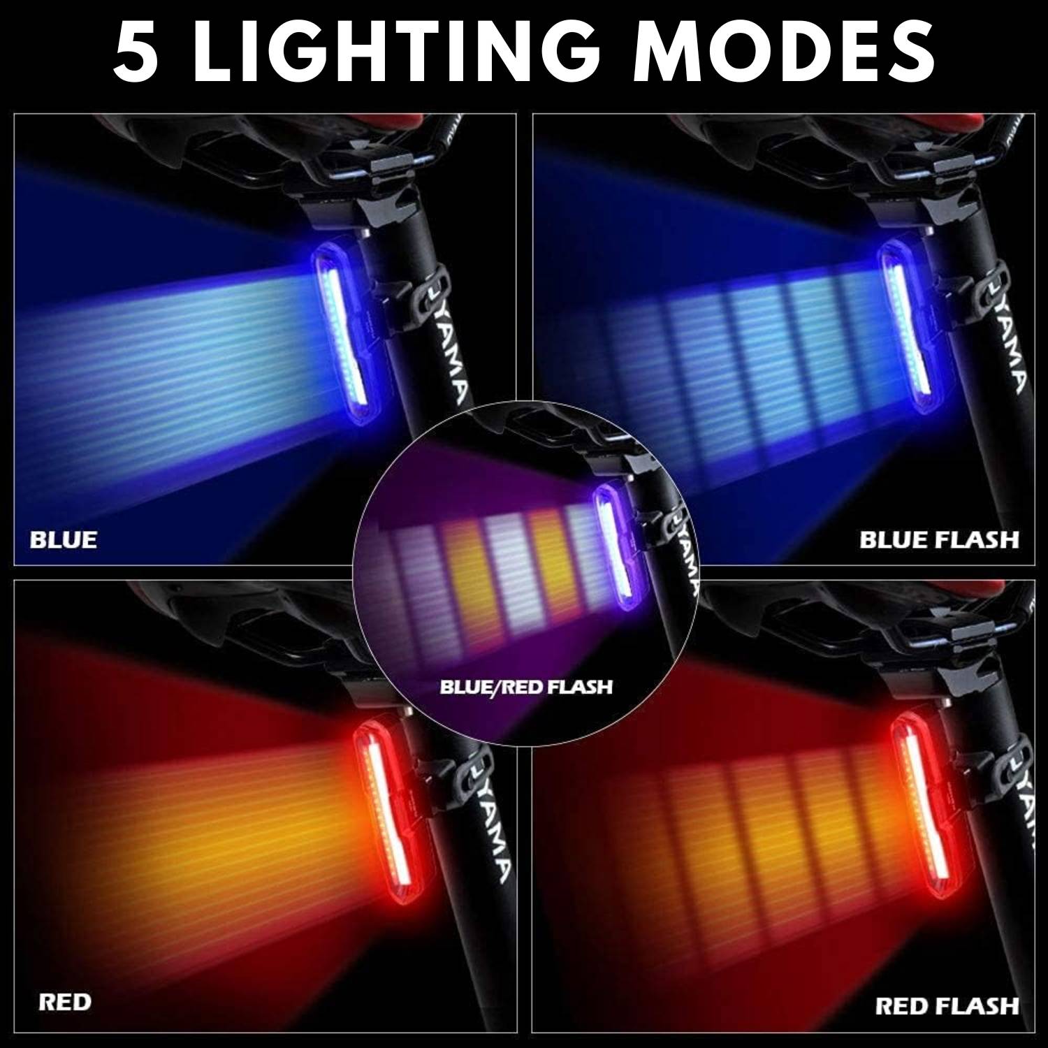 LED Rear Bike Light: image 2